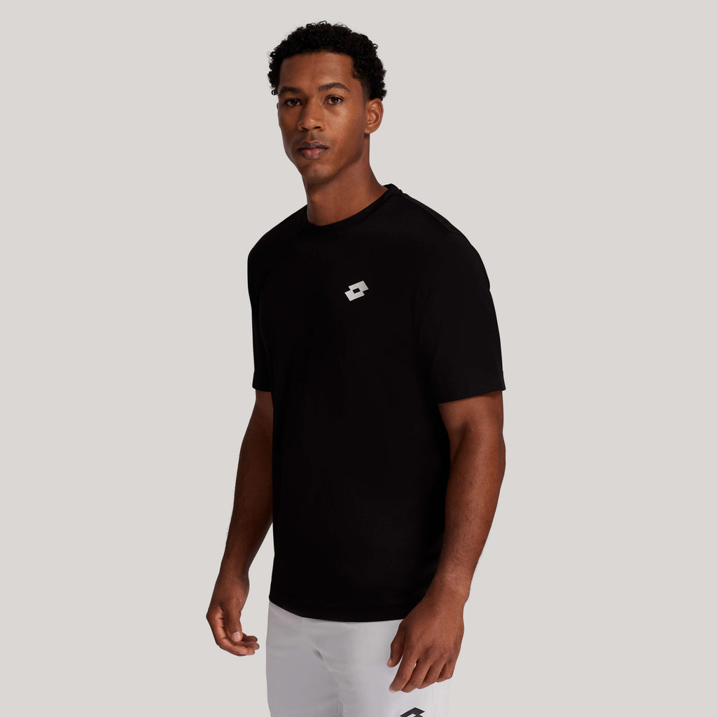 Men Lotto 204N386 Chalk Athletica Due V Tee [204N386] : Sportswear