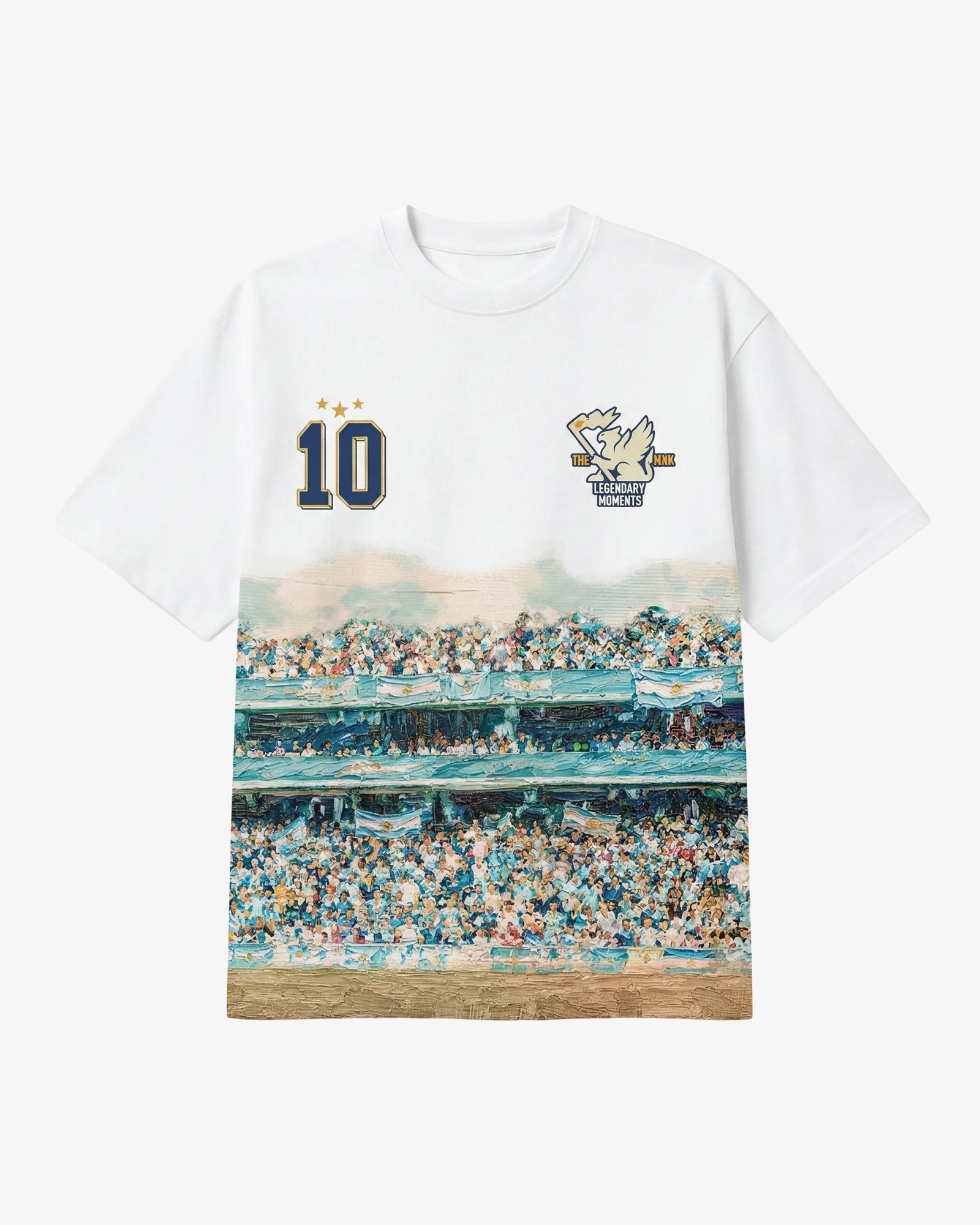 Lotto Sport White Match Report Tee Argentina