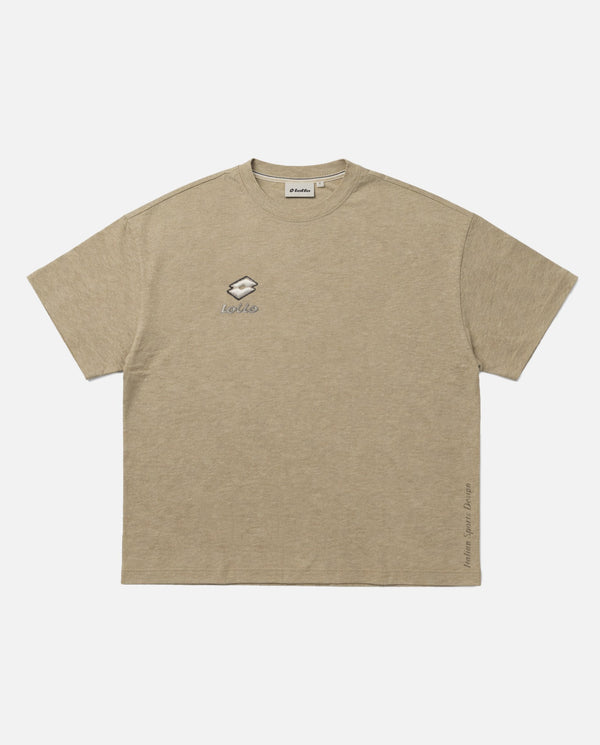 Lotto Sport Oatmeal Uniforme Short Sleeve Tee