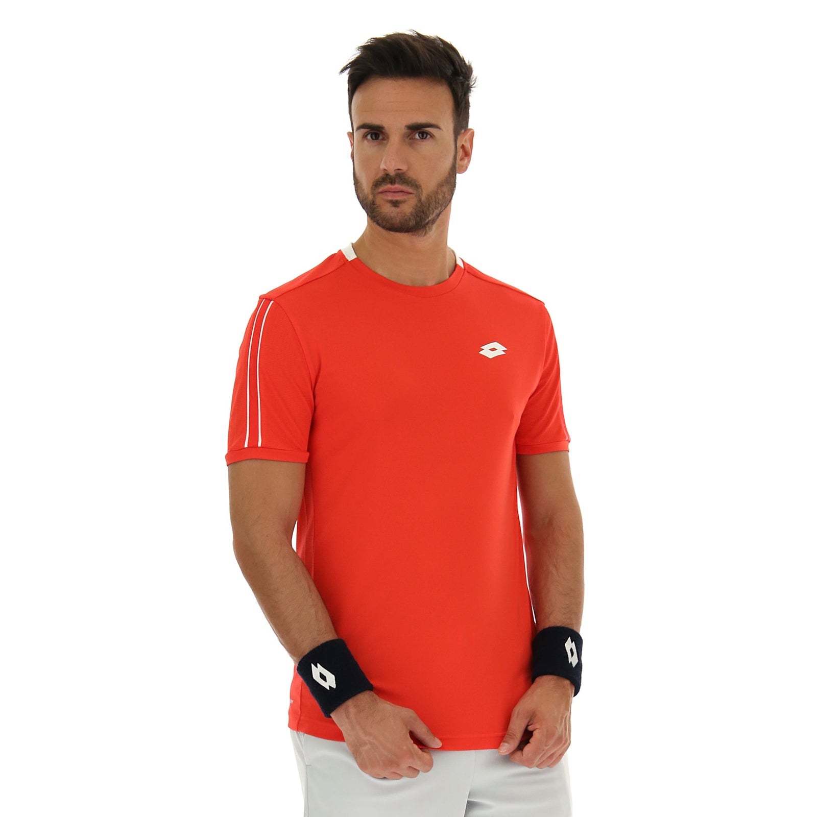 Lotto Sport Cliff Red Men's Cliff Red Squadra Tee
